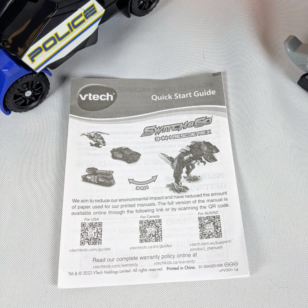 VTech Switch & Go 3-in-1 Rescue Rex - Picture 7 of 9